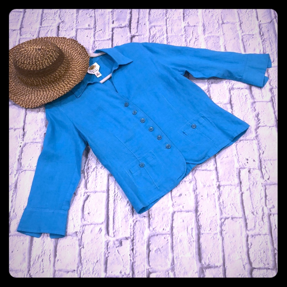 Talbots Irish Linen Jacket